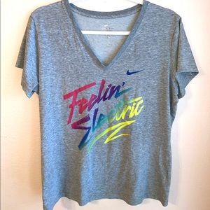 Nike Dry-Fit “Feelin’ Electric” Tee in size XL